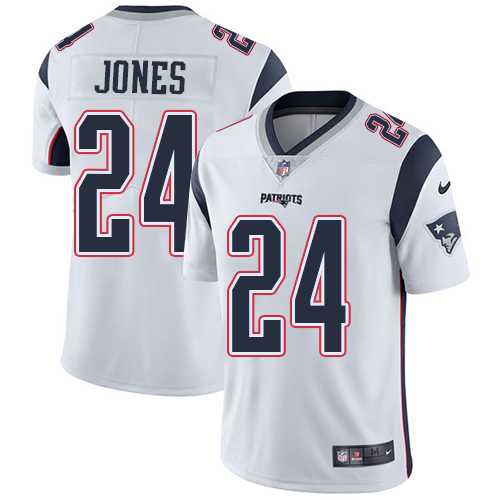 Nike New England Patriots #24 Cyrus Jones White NFL Vapor Untouchable Limited Jersey,We sell and wholesale Nike New England Patriots #24 Cyrus Jones White NFL Vapor Untouchable Limited Jersey on line form chian!